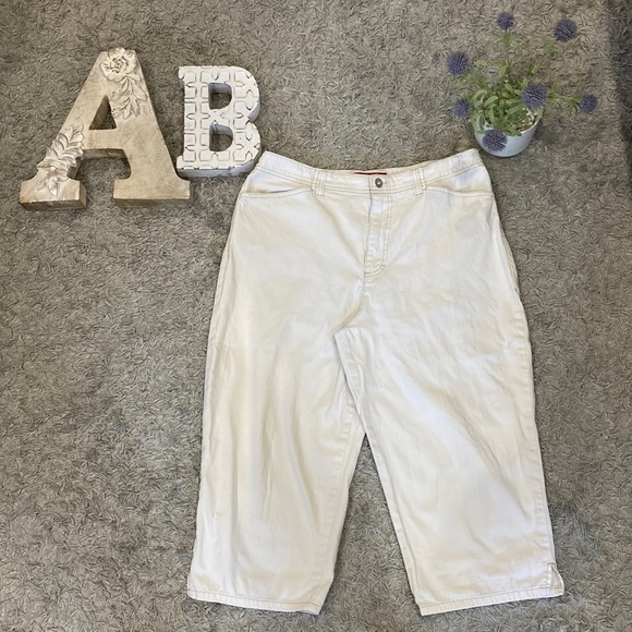 Gloria Vanderbilt Womens Crop Pants - Picture 1 of 7